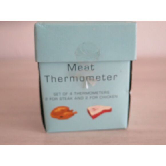 Cupini Design Exclusive, Set Of 4 Meat Thermometers, 2 For Chicken & 2 For Steak - Picture 2 of 5